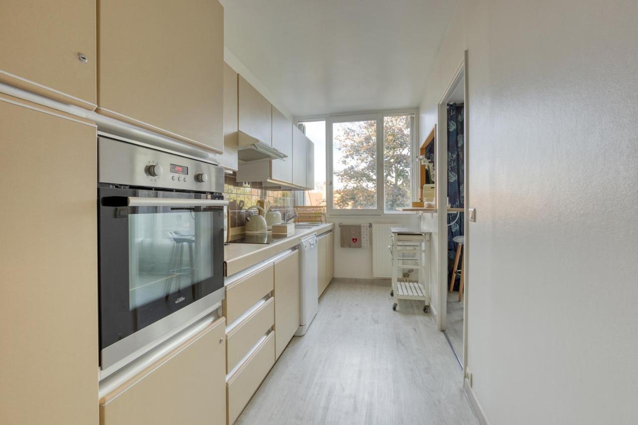 Escale De L'Yvette - 50M2 Cosy, Balcony & Parking Lejlighed Longjumeau Eksteriør billede